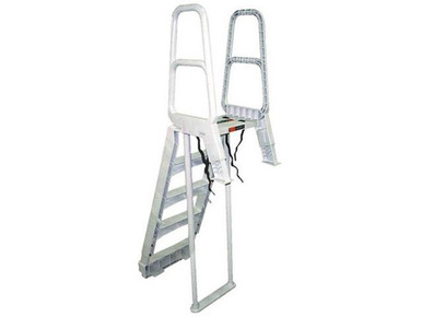 Incline Pool Main Access Comfort Incline Ladder for Above Ground Pools - Your Pool HQ