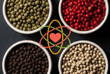 The Four Peppercorns: Exploring the Colours, Flavours & Culinary Magic of Pink, Green, White & Black Pepper