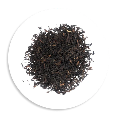 Organic Earl Grey Tea OP loose leaf — Darjeeling black tea with natural bergamot oil, sold by the 10kg carton