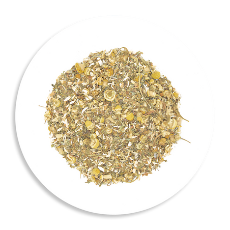 Organic Sweet Dreams Tea Loose Leaf – Chamomile, Lemon Balm, Lemon Myrtle, Lavender Flowers & Moringa Leaves, Blended in Australia