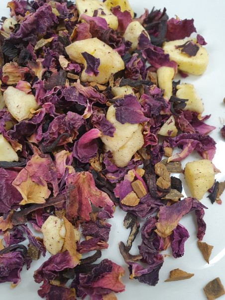 Blossom Apple Earl Grey Loose Leaf – Apple, Hibiscus, Rose Petals, Cinnamon & Organic Earl Grey, Blended in Australia