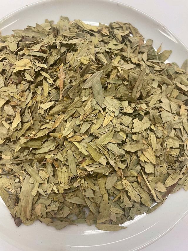 Senna Leaves Organic - certified organic dried senna leaf, 250g, 500g and 1kg packs, Australia