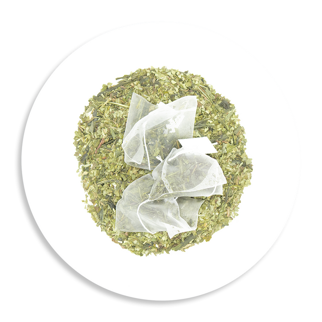 Yerba Mate Mornings Organic Bulk Tea Bags 100 Pack – Biodegradable Pyramid Tea Bags, Packed in Australia