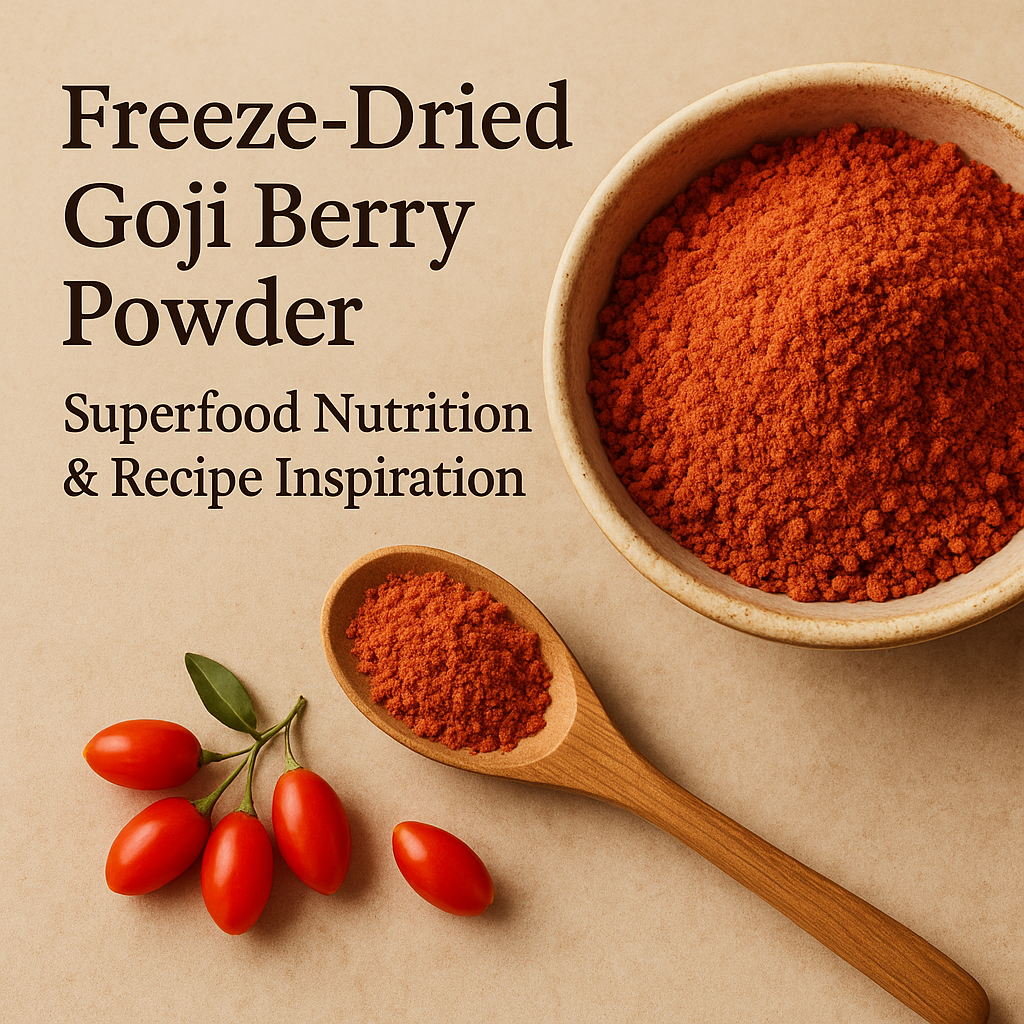 Freeze‑Dried Goji Berry Powder – Nutrition, Uses & Recipe Ideas - The ...