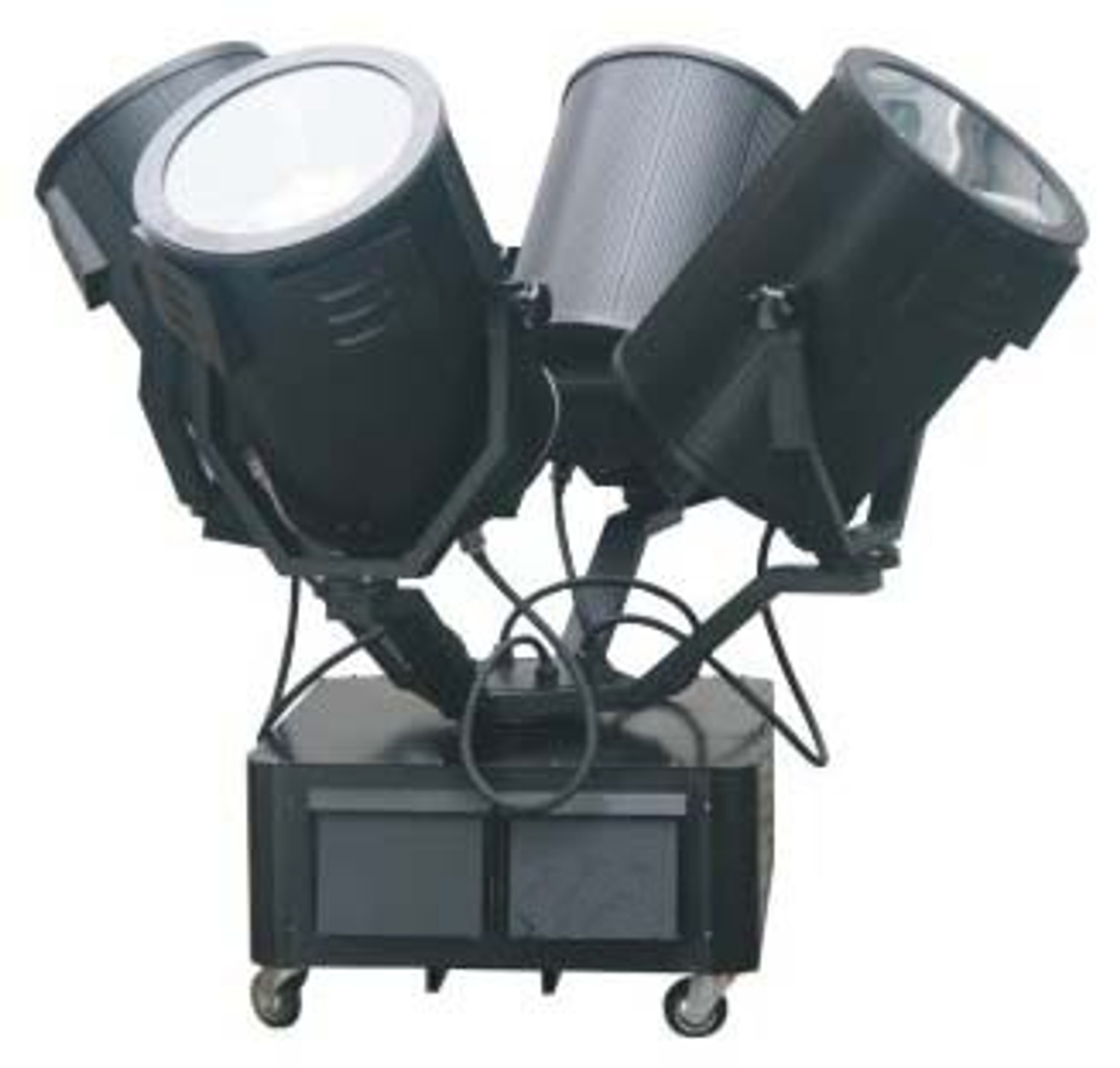 Jo da legetøj bagage 3-Head Moving Searchlight Skytracker - Halloween FX Props