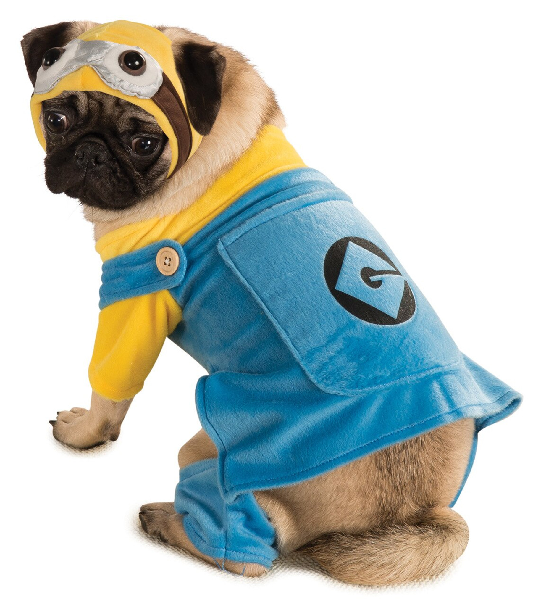 PET COSTUME MINION MEDIUM - Halloween FX Props