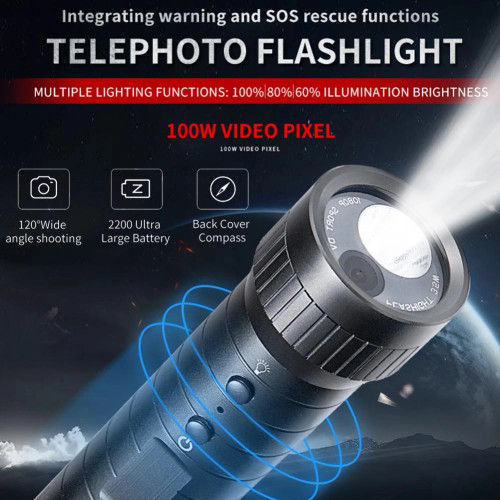 Video Recording Flashlight