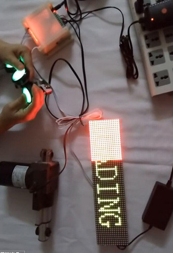 Fill the LED Display Grid Escape Room Prop