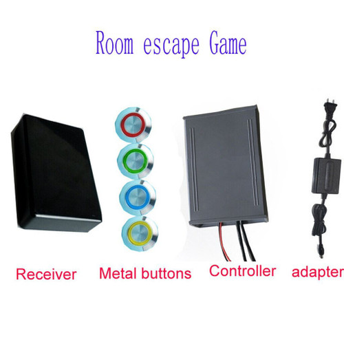 Magic Metal Buttons Escape Room Game