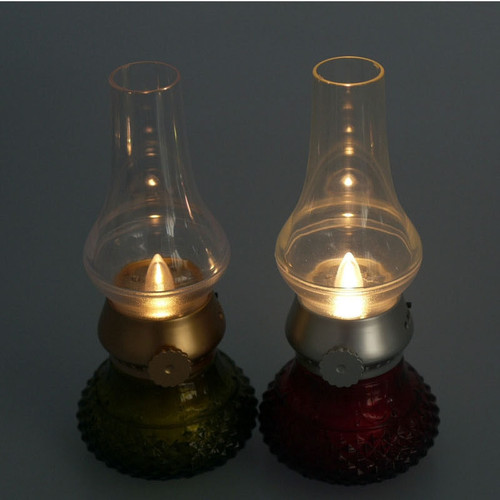 Adjustable Vintage Design LED Lamp - Escape Room Prop (USB Rechargeable)