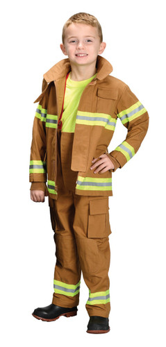 FIRE FIGHTER CHILD TAN LG 8-10