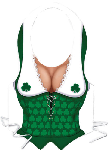 PLASTIC IRISH MISS VEST