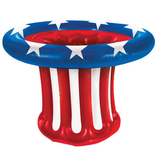 INFLATABLE PATRIOTIC HAT COOLE