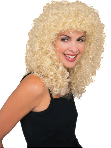 WIG CURLY EXTRA LONG BLONDE