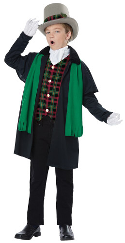 HOLIDAY BOY CAROLER LARGE