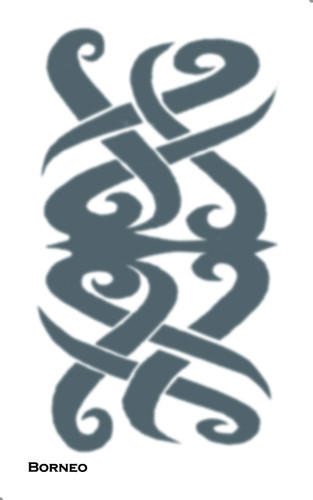 TATTOO TRIBAL BORNEO