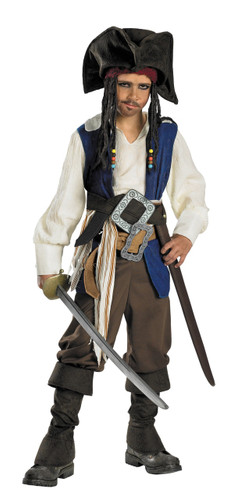 CPTN JACK SPARROW CHD DXL 7-8