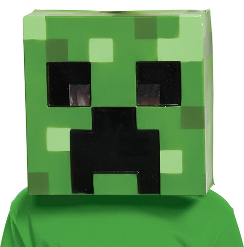 MINECRAFT CREEPR VACUFORM MASK