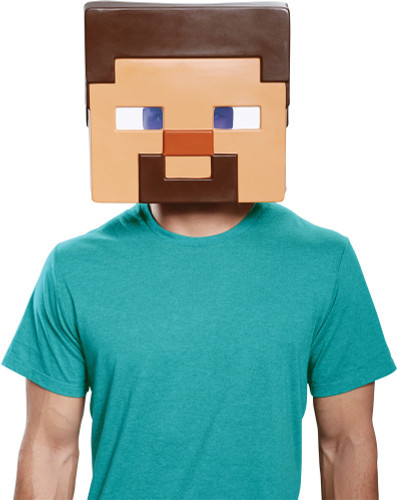 STEVE MNCRAFT ADULT MASK