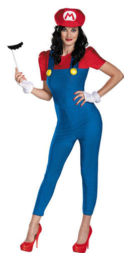 MARIO FEMALE DELUXE ADULT 4-6