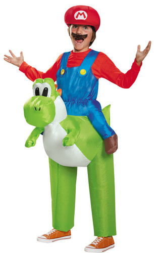 MARIO RIDING YOSHI CHILD