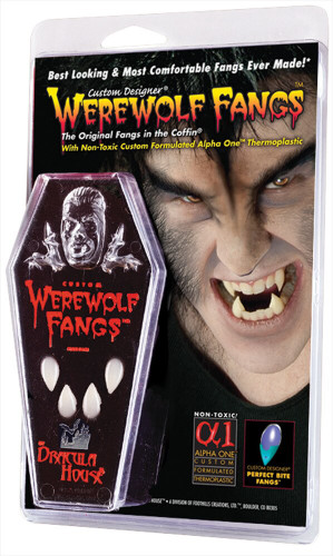 WEREWOLF FANGS MED CLAM SHELL