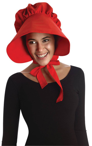 BONNET RED FABRIC