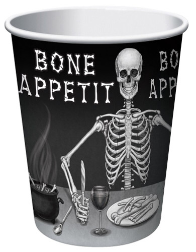 BONE APPETIT CUPS 9 OZ 8 PCS