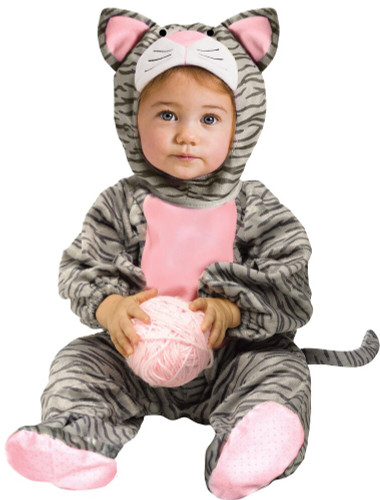 GREY STRIPE KITTEN INF 6M-12M