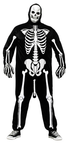 SKELEBONER ADULT COSTUME PLUS