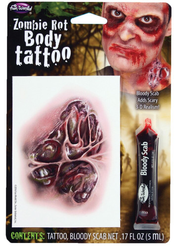 ZOMBIE HAND TATTOO
