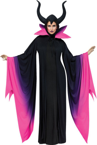 EVIL QUEEN ROBE CAP ADLT