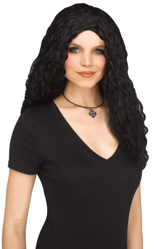 WIG ROWDY CLOWN CRIMPED BLK