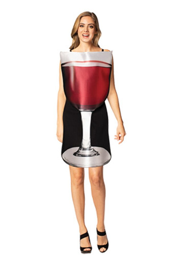 GET REAL GLASS OF RED WINE
