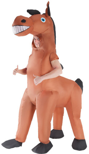 GIANT HORSE INFLATABLE ADULT