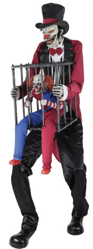 ROTTEN RINGMASTER W CLOWN CAGE