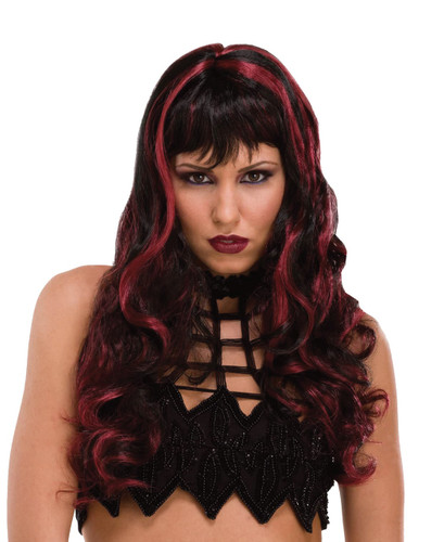 WIG WITCH CRAFT BLACK/BURGUNDY