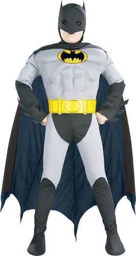 BATMAN MUSC CHEST CHILD LG