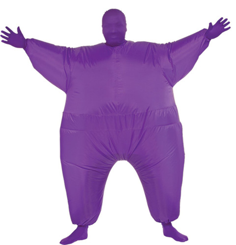 INFLATABLE SKIN SUIT ADULT PUR - Halloween FX Props