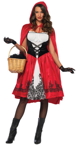 RED RIDING HOOD ADULT SMALL