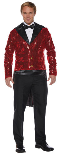 SEQUIN TAILS AD RED STD