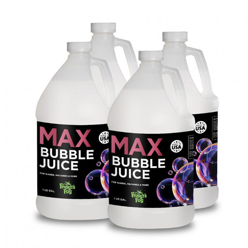 MAX BUBBLE FLUID - 10X THE BUBBLES FROM ORDINARY MACHINES 