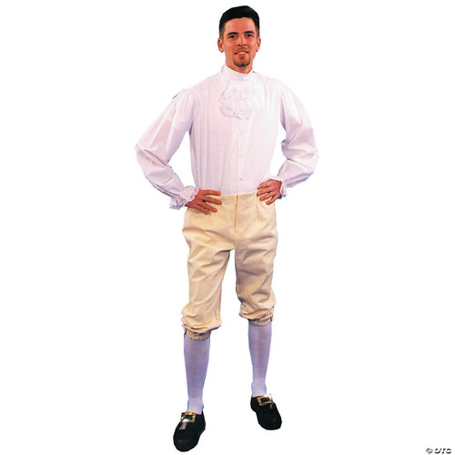 Mens Colonial Breeches Costume - Large