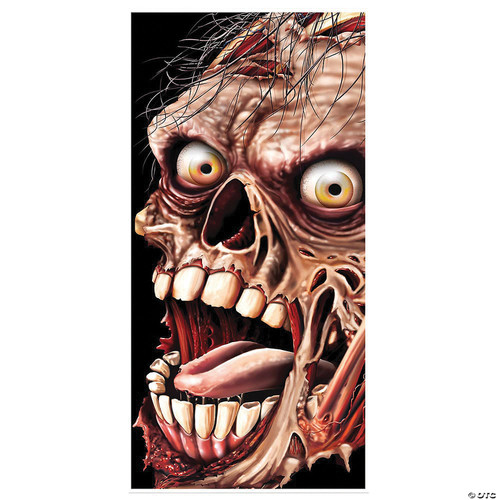 Zombie Door Cover Halloween Decoration