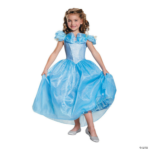 Girls Prestige Cinderella Movie Halloween Costume - Extra Small