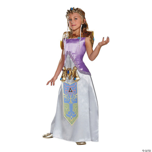 Girl's Deluxe Zelda Costume - Extra Small