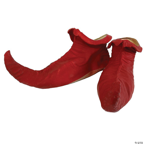 Red Jester Slip On Shoes
