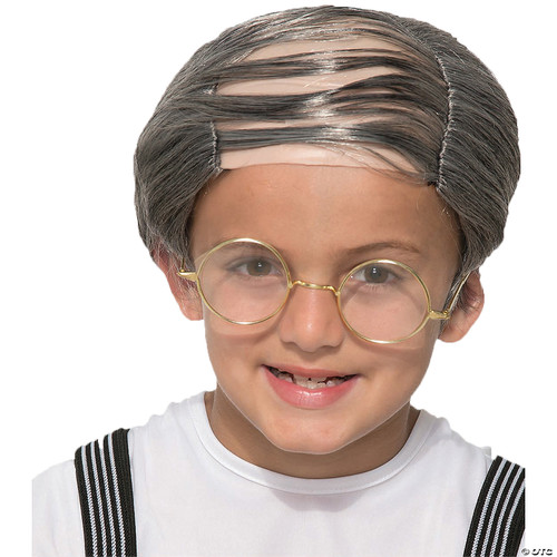 Old Uncle Comb Over Child Wig