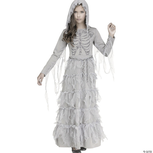 Girl's Skele-Ghost Costume