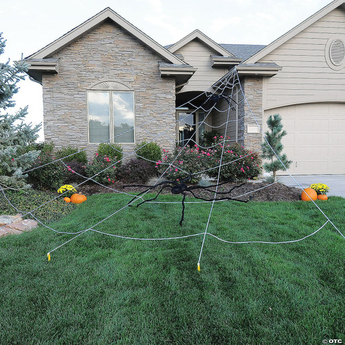 SPIDER YARD WEB 24' L/U 210 LED